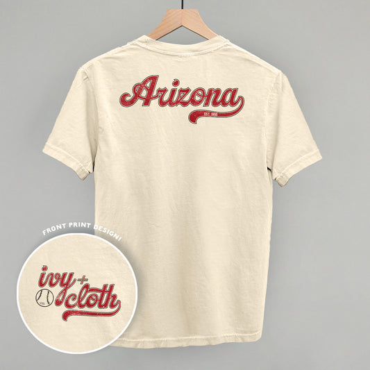 Arizona Baseball (Back Print)