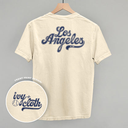 Los Angeles Baseball (Blue) (Back Print)