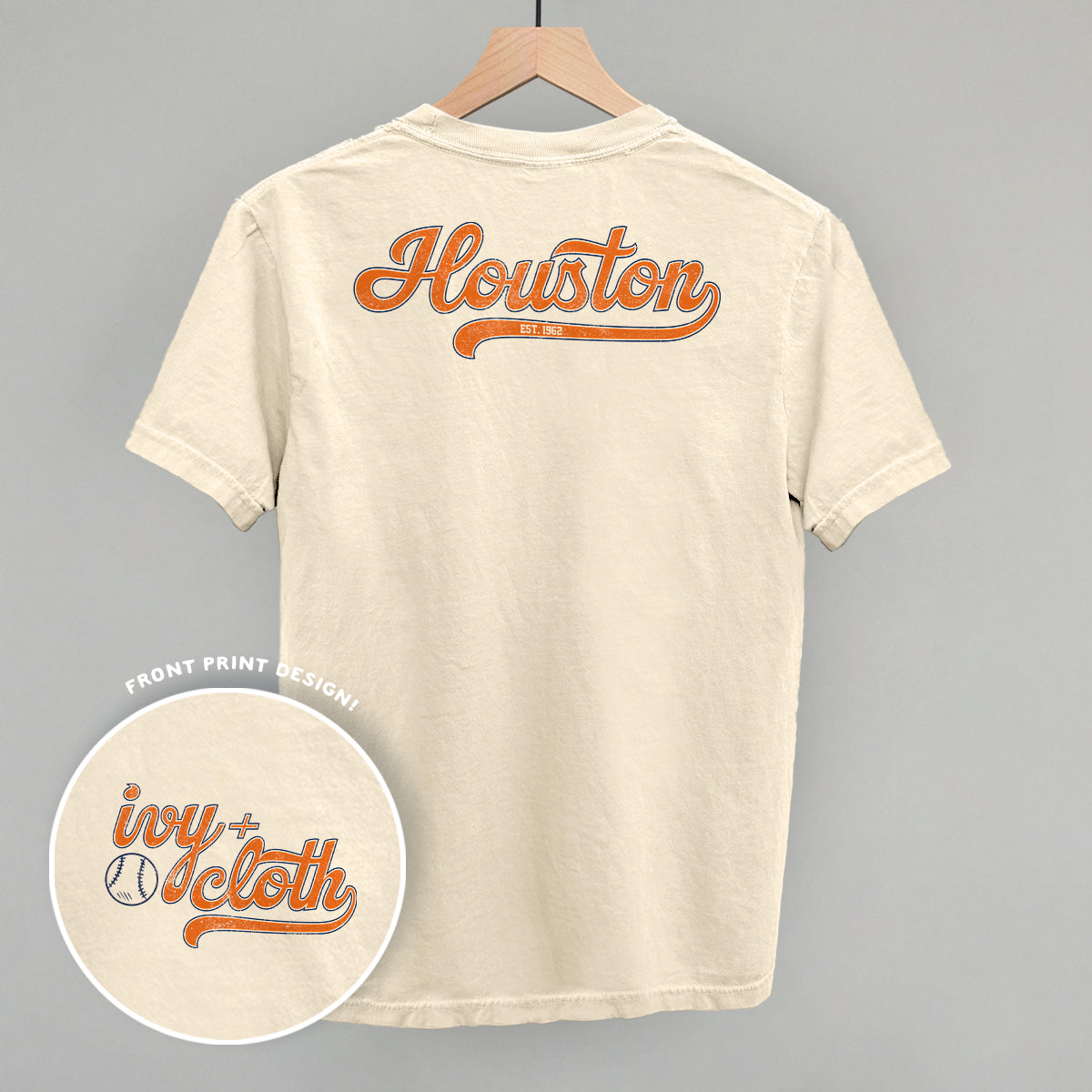 Houston Baseball (Back Print)