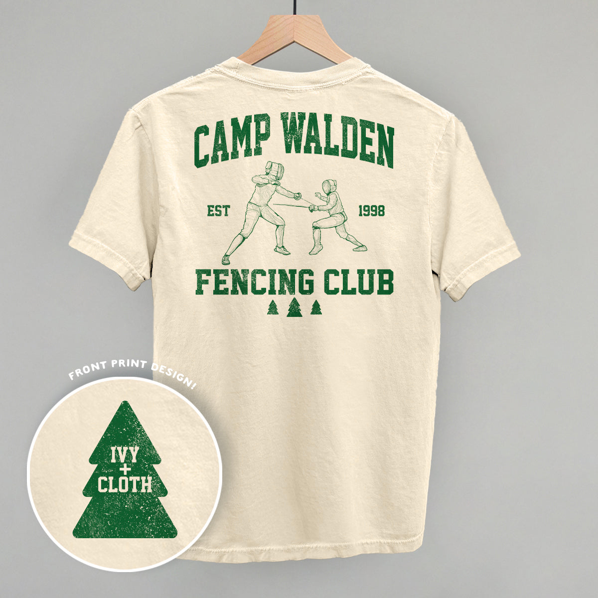 Camp Walden Fencing Club (Back Print)