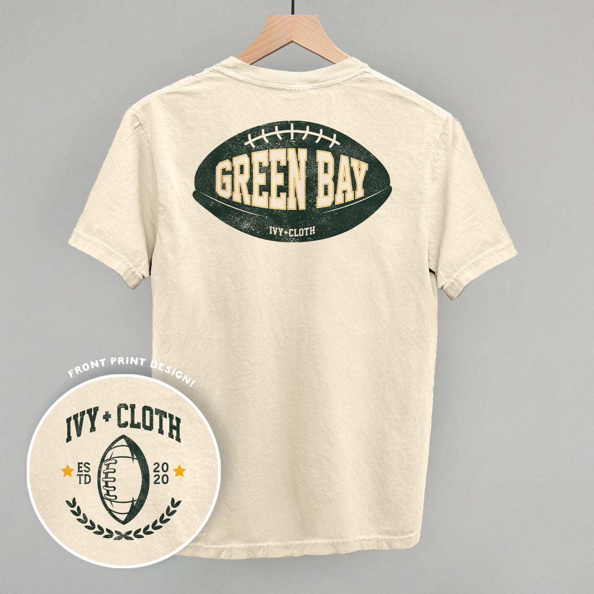 Green Bay Football (Back Print)