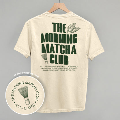 The Morning Matcha Club (Back Print)