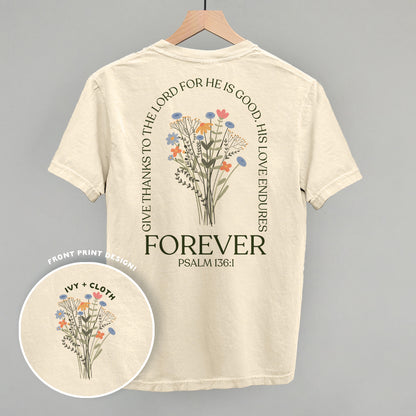 His Love Endures Forever (Back Print)