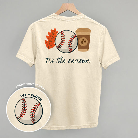 Tis The Season Baseball Doodle (Back Print)