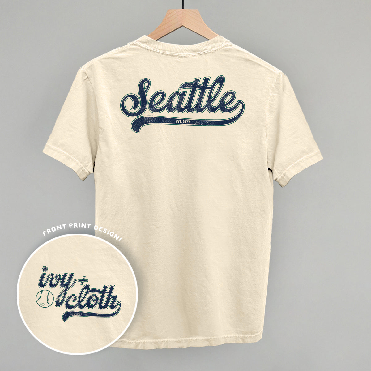 Seattle Baseball (Back Print)