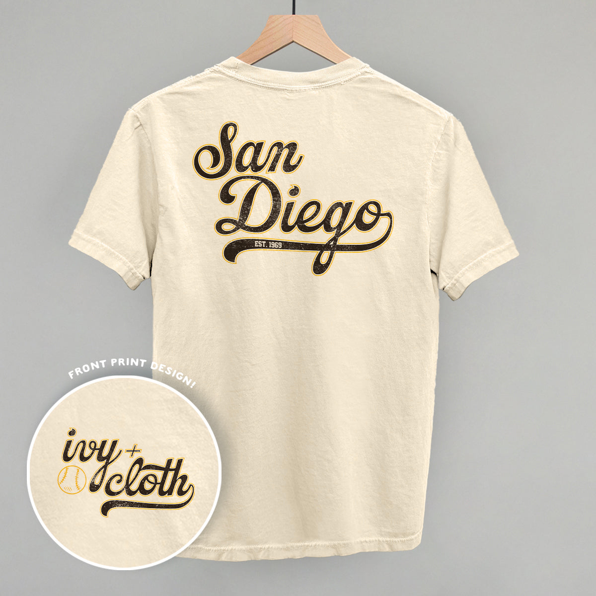 San Diego Baseball (Back Print)