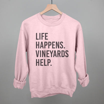 Life Happens Vineyards Help