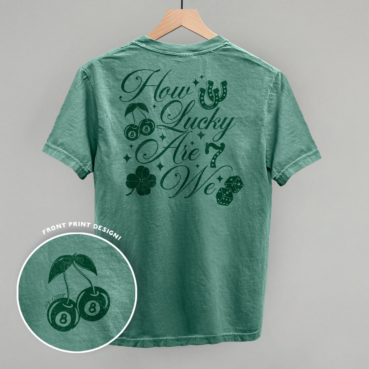 How Lucky Are We (Back Print)