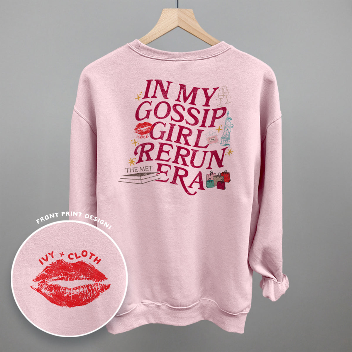 In My Gossip Girl Rerun Era (Back Print)