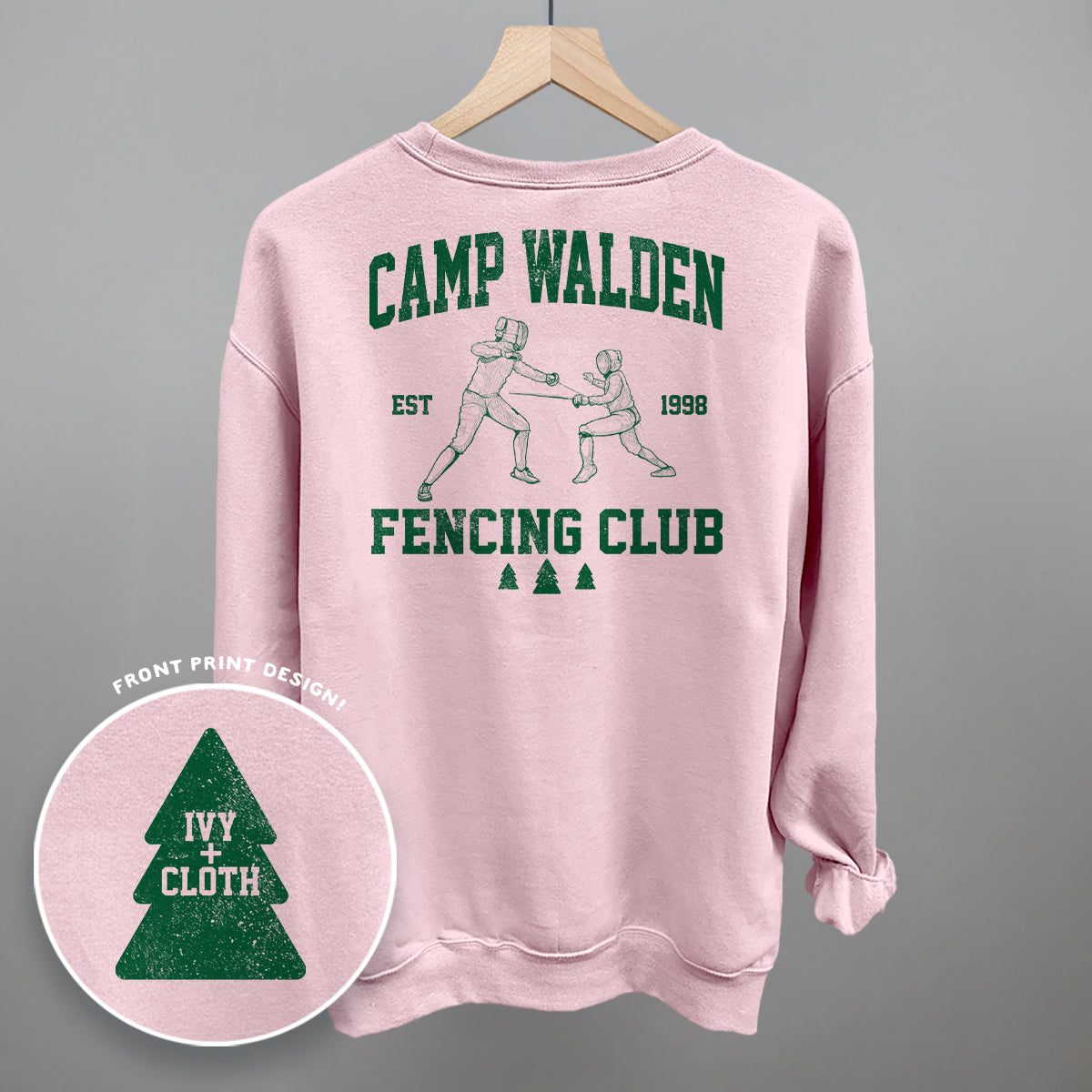 Camp Walden Fencing Club (Back Print)