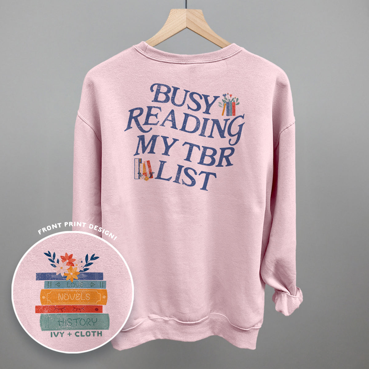 Busy Reading My TBR List (Back Print)