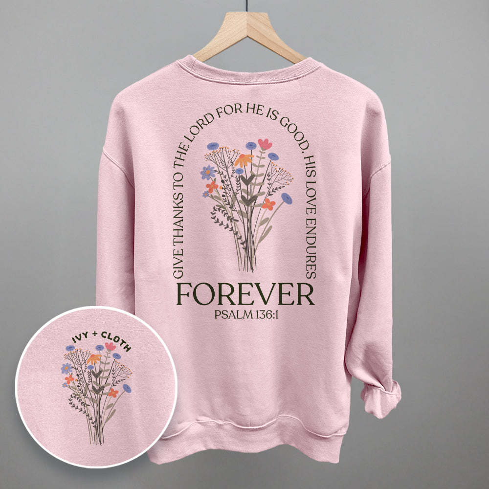 His Love Endures Forever (Back Print)