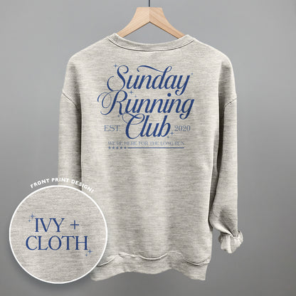 Sunday Running Club Script (Back Print)