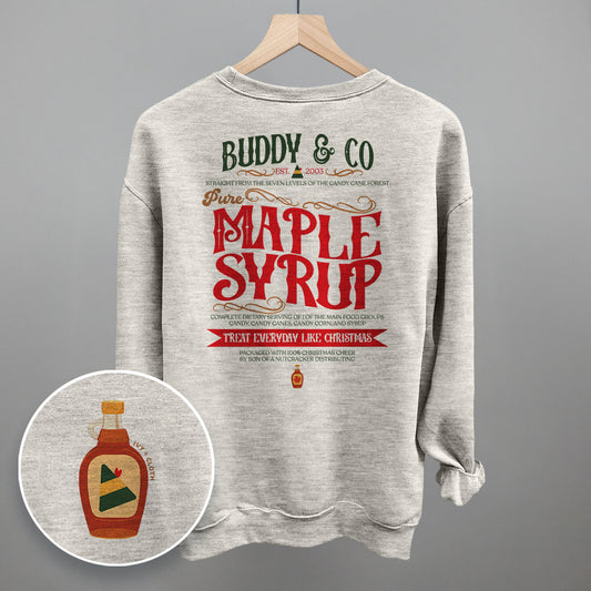 Buddy & Co Maple Syrup (Back Print)