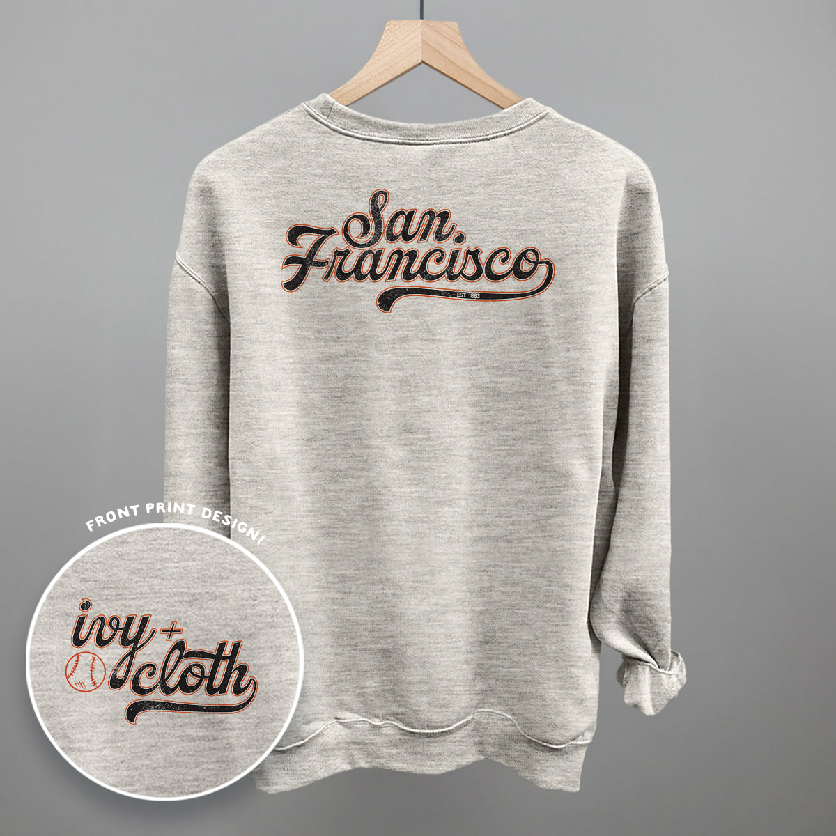 San Francisco Baseball (Back Print)