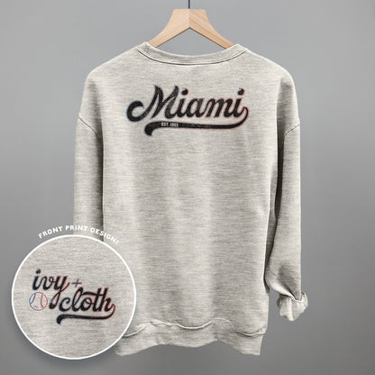 Miami Baseball (Back Print)