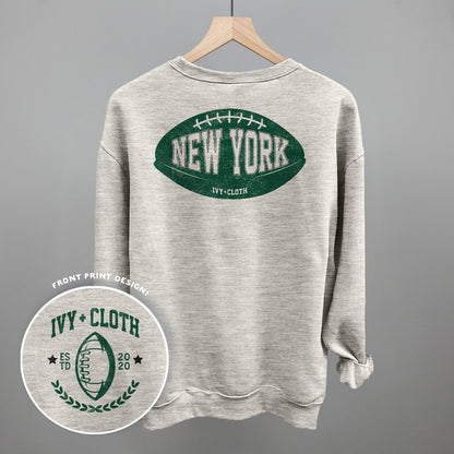 New York Football (Green) (Back Print)