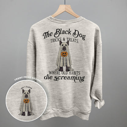 The Black Dog Tricks and Treats (Back Print)