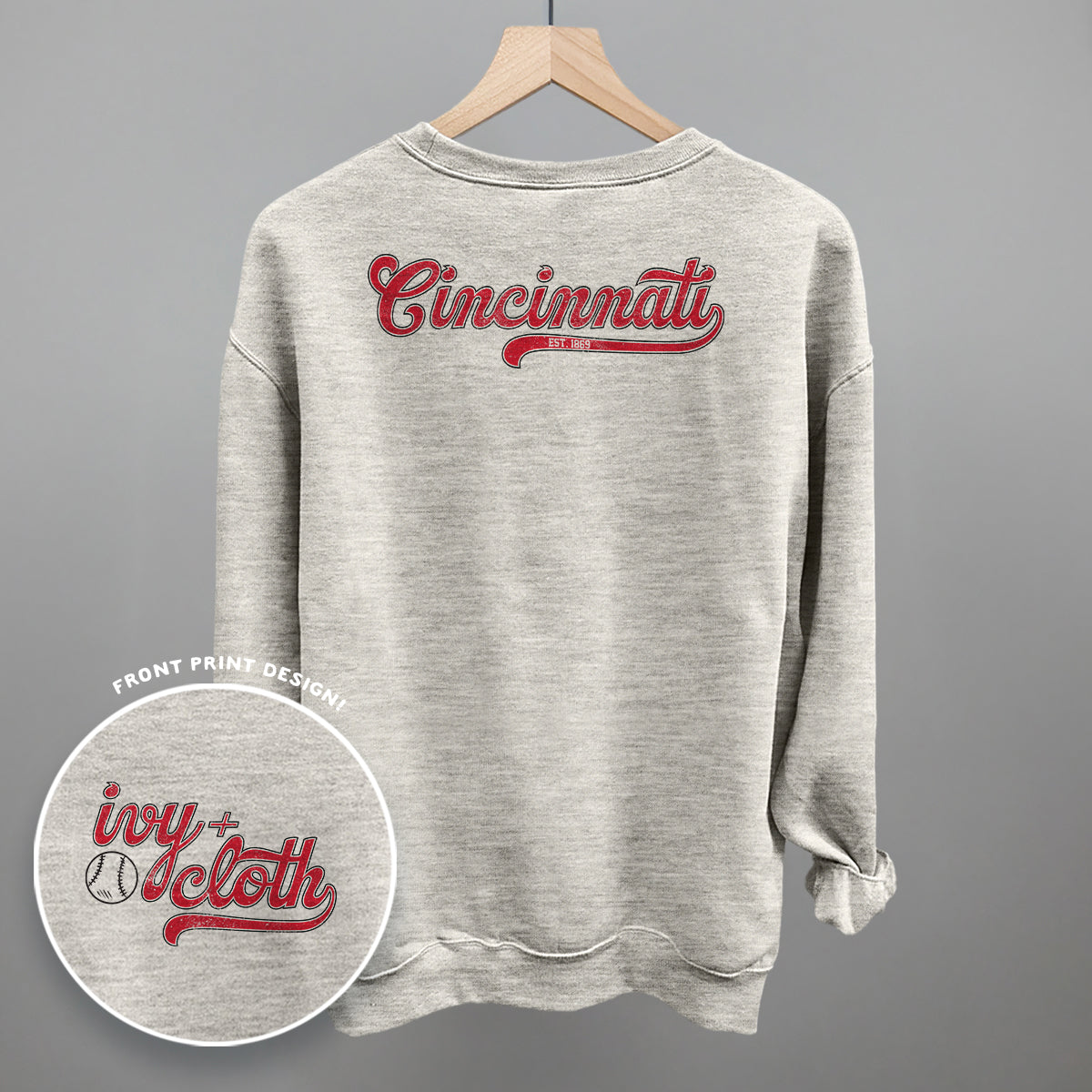 Cincinnati Baseball (Back Print)