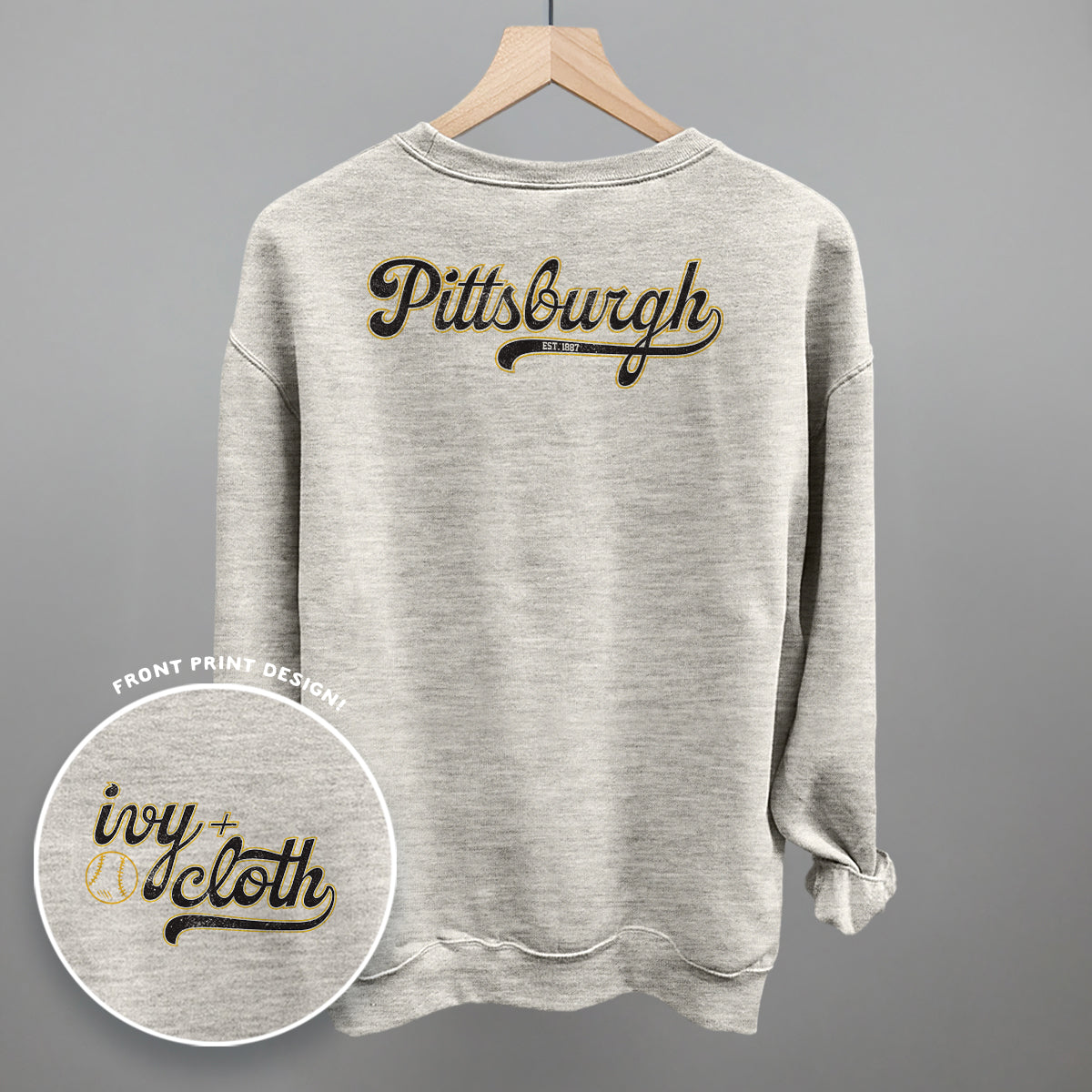 Pittsburgh Baseball (Back Print)