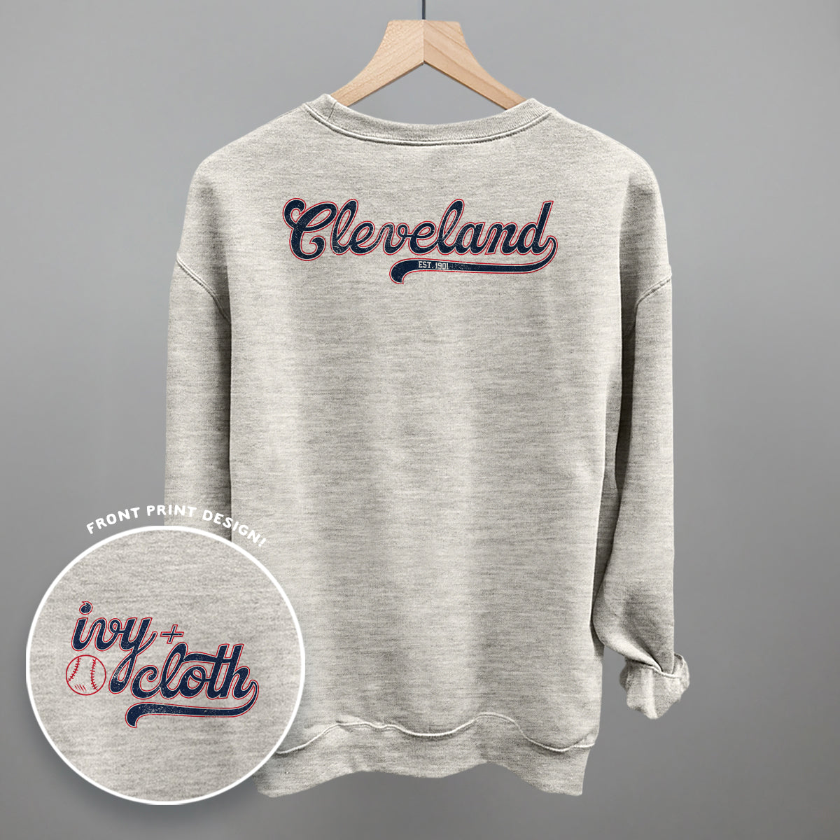 Cleveland Baseball (Back Print)