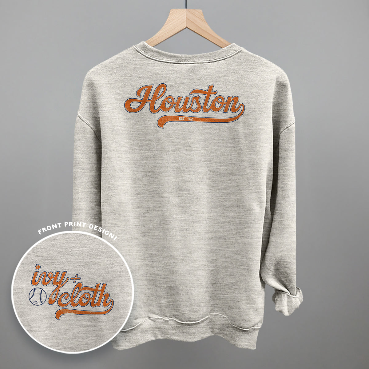 Houston Baseball (Back Print)