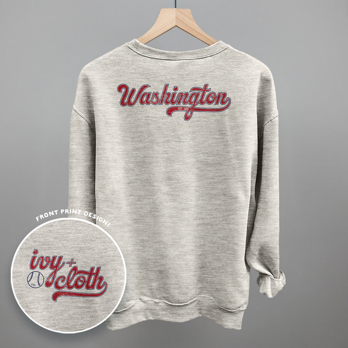 Washington Baseball (Back Print)