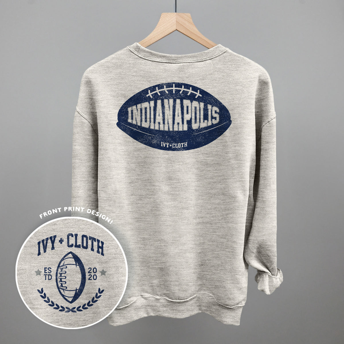 Indianapolis Football (Back Print)