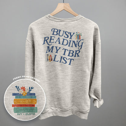 Busy Reading My TBR List (Back Print)