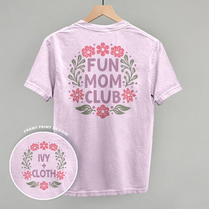 Fun Mom Club Floral (Back Print)