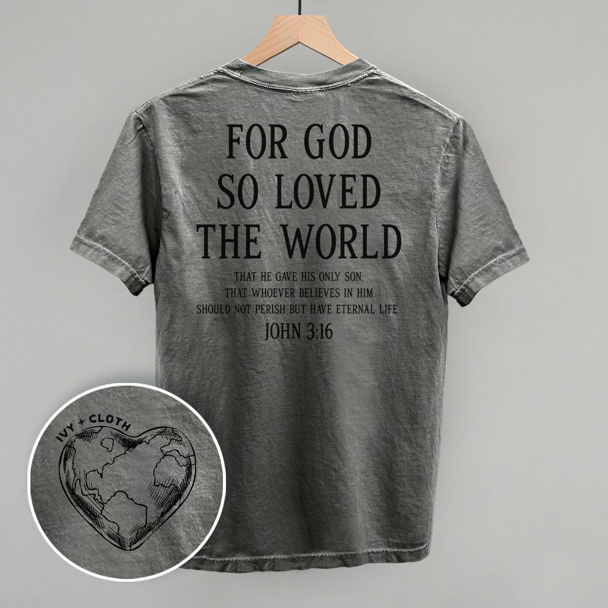 For God So Loved The World (Back Print)