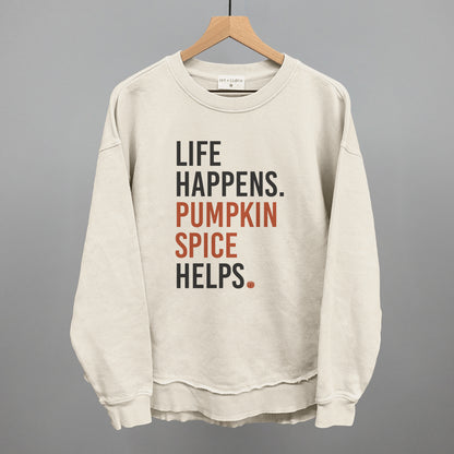 Life Happens Pumpkin Spice Helps