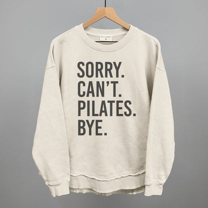 Sorry Can't Pilates Bye