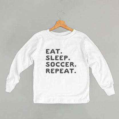 Eat Sleep Soccer Repeat (Kids)