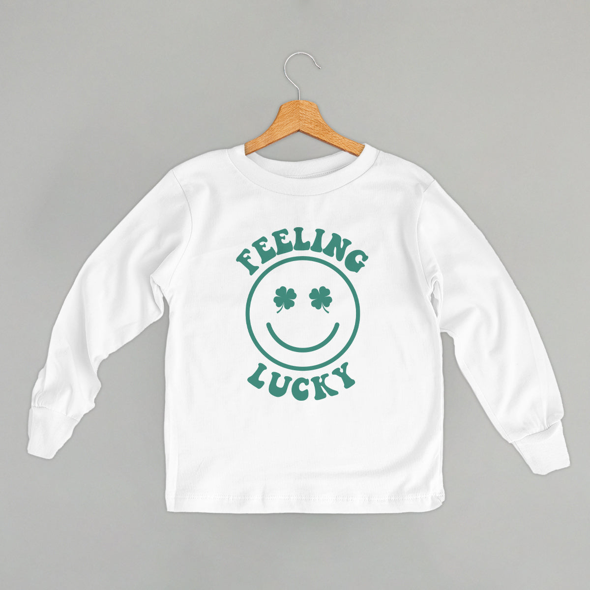 Feeling Lucky Smiley (Kids Green)