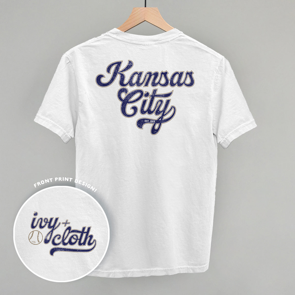 Kansas City Baseball (Back Print)