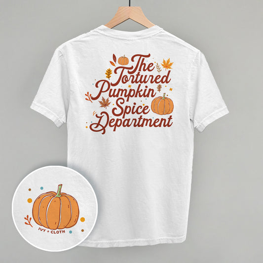 The Tortured Pumpkin Spice Department (Back Print)