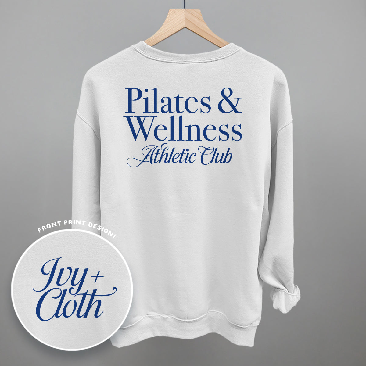 Pilates & Wellness Athletic Club (Back Print)