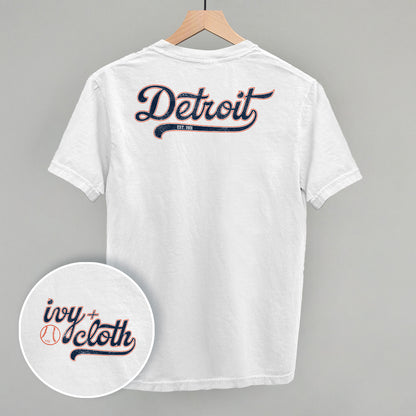 Detroit Baseball (Back Print)