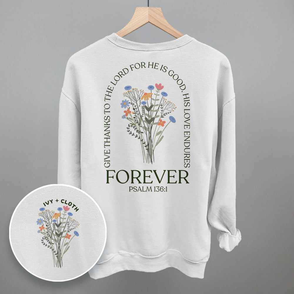 His Love Endures Forever (Back Print)