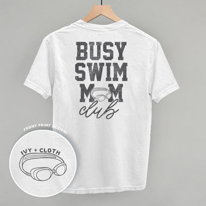 Busy Swim Mom Club (Back Print)