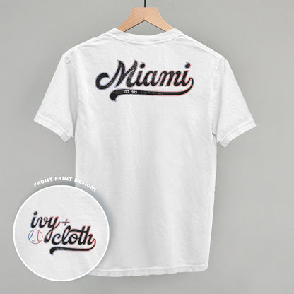 Miami Baseball (Back Print)