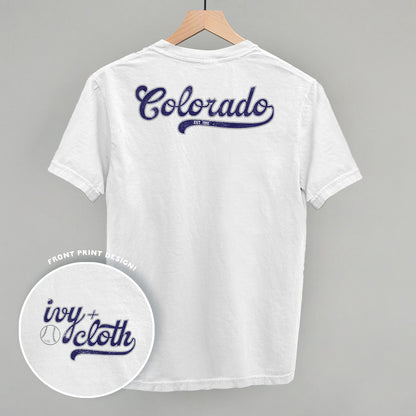 Colorado Baseball (Back Print)