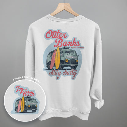 Outer Banks NC Stay Salty (Back Print)