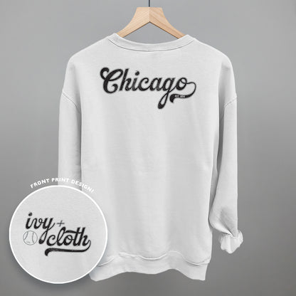 Chicago Baseball (Black/Grey) (Back Print)