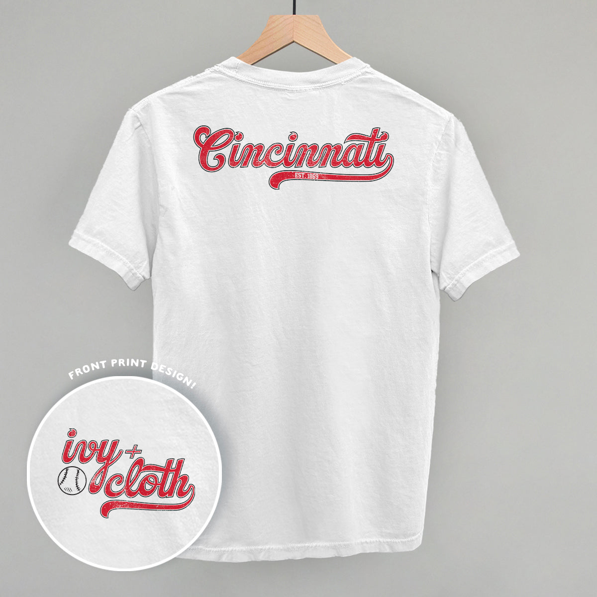 Cincinnati Baseball (Back Print)