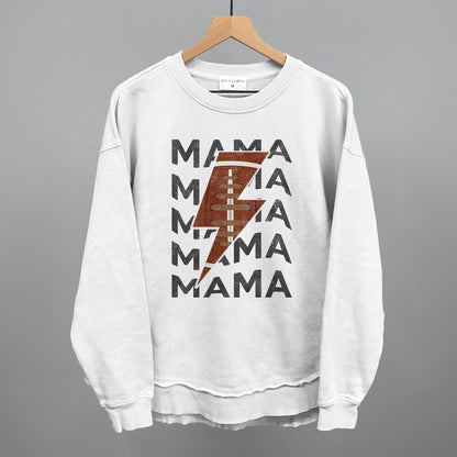 Mama Football Lightning Bolt