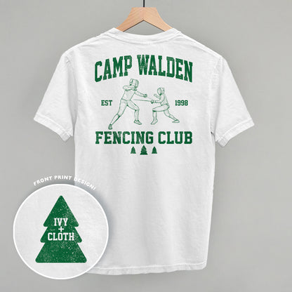 Camp Walden Fencing Club (Back Print)