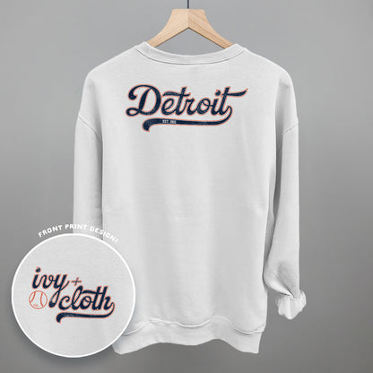 Detroit Baseball (Back Print)