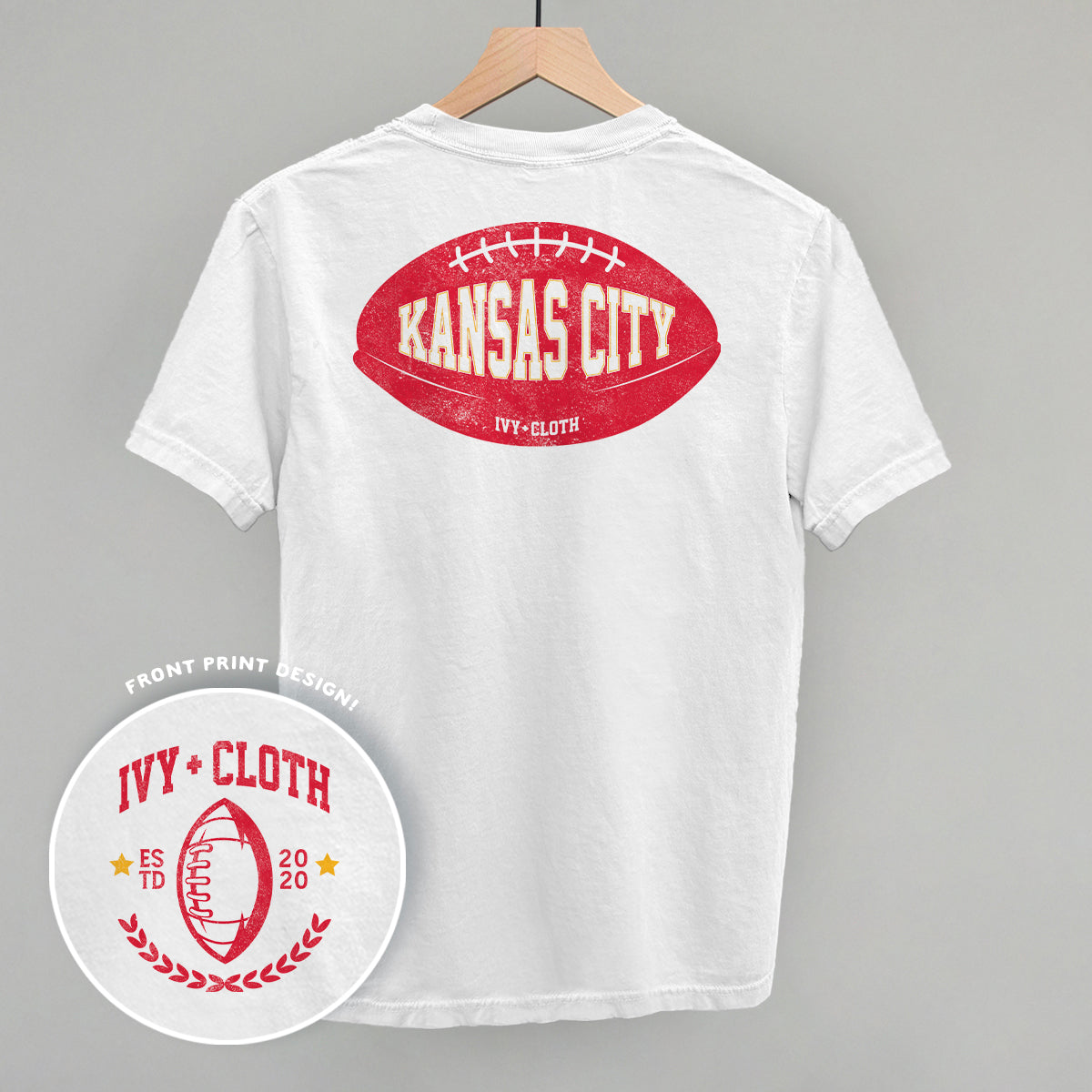 Kansas City Football (Back Print)